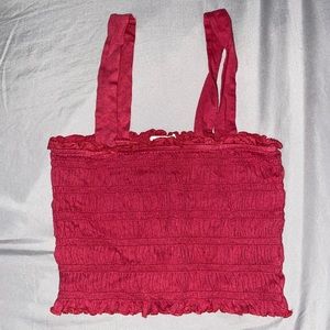 American Eagle Smocked Tank Top